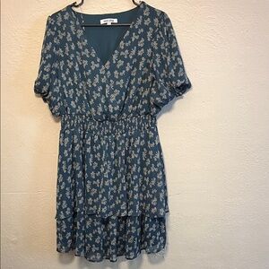 Floral Green dress